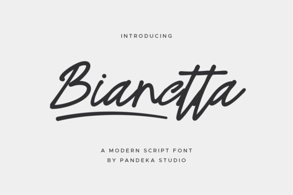 Bianetta Font Review: Elegant Script for Modern Design