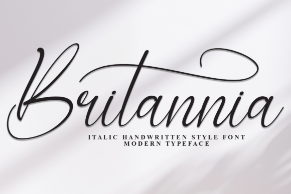 Britannia Font: Elevating Brand Identity with Style