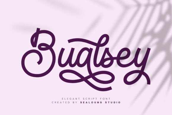 Bualsey Font: Elevate Your Campaigns with Elegant Script