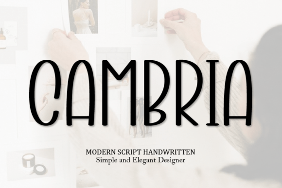 Cambria: A Classic Script Font for Modern Web Design
