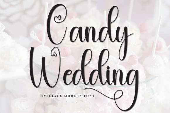 Candy Wedding Font Review: Elegant Script for Design