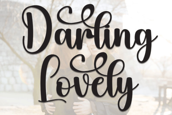 Darling Lovely: A Stylish Script Font for Editorial Design