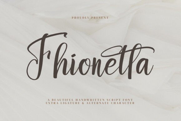 Elevate Campaigns with the Fhionetta Typeface