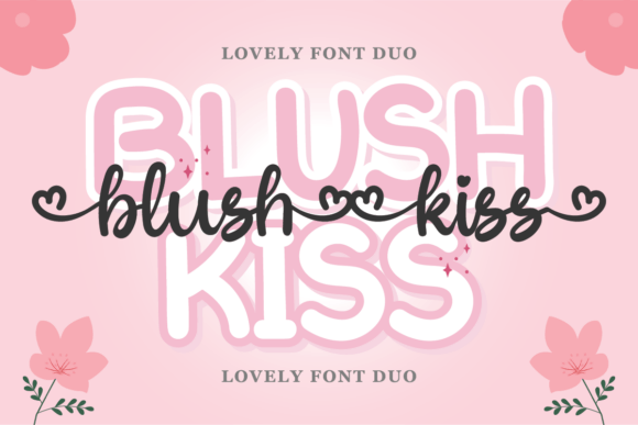 Elevate Editorial Design with the Blush Kiss Typeface