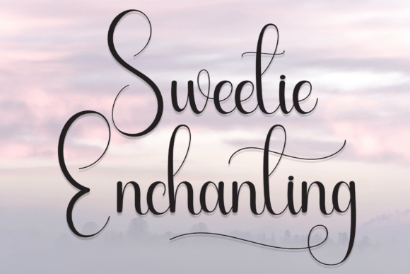 Elevate Your Brand with Sweetie Enchanting Script Font