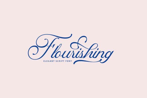 Flourishing: A Timeless Typeface for Elegant Editorial Design