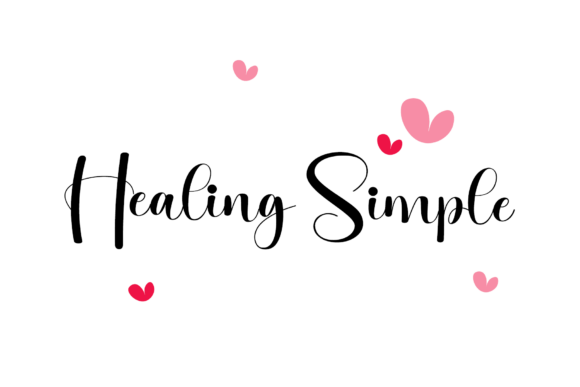 Healing Simple: A Graceful Script Font for Makers