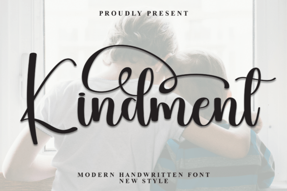 Kindment Font: A Designer's Take on Modern Script Typography
