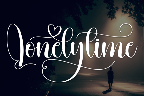 Lonelytime Font: Elevate Your Brand with Elegant Script