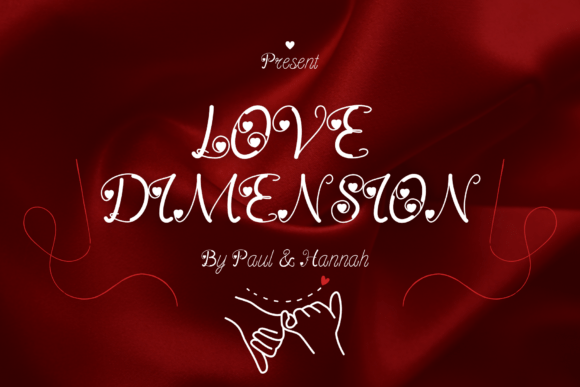 Love Dimension: An Elegant Script Font for Editorial Design