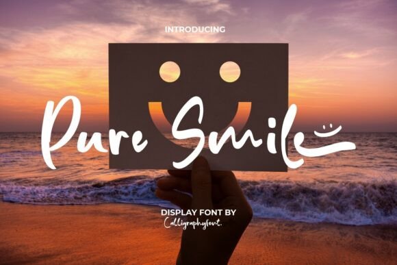 Pure Smile: The Playful Script Font for Business Branding