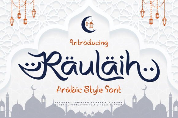 Raulaih Typeface: Elevating Web Design with Arabic Elegance