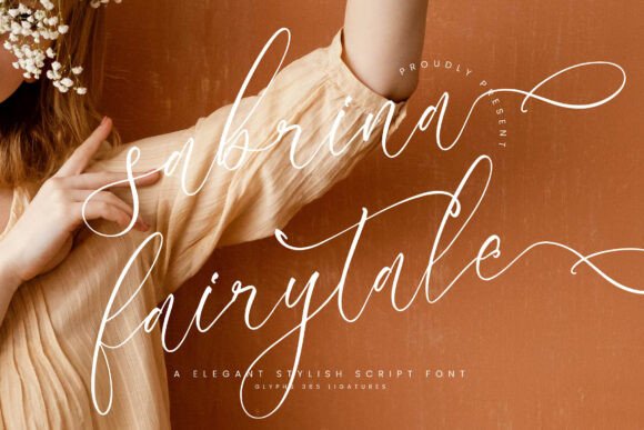 Sabrina Fairytale: The Script Font for Elegant Campaigns