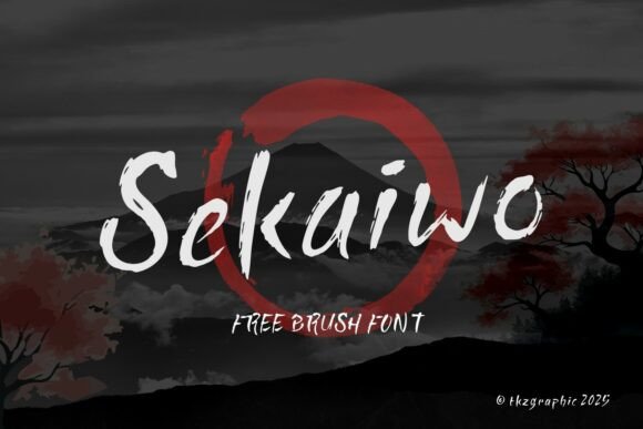 Sekaiwo: A Handwritten Font for Elegant Branding