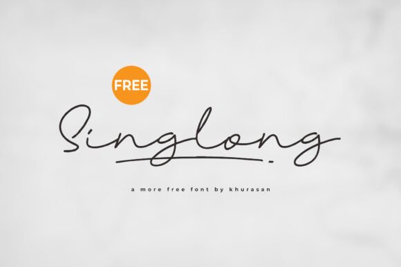 Singlong: A Modern Script Font for Small Business Branding