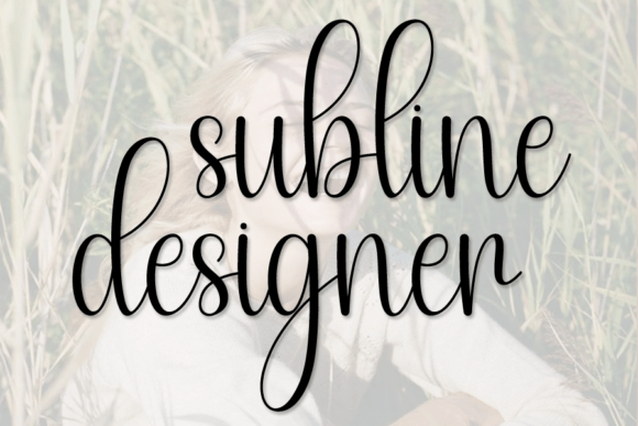 Subline Designer: A Free-Style Script Font for Branding