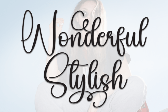 Wonderful Stylish Font for Modern Campaign Design
